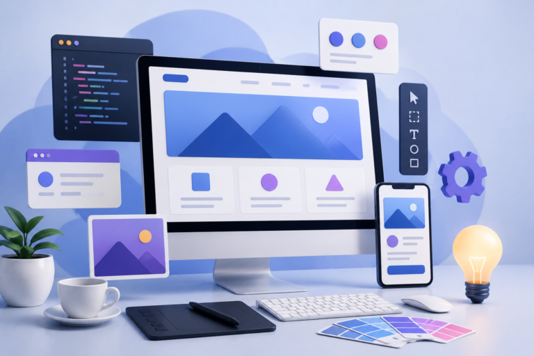 website designing image