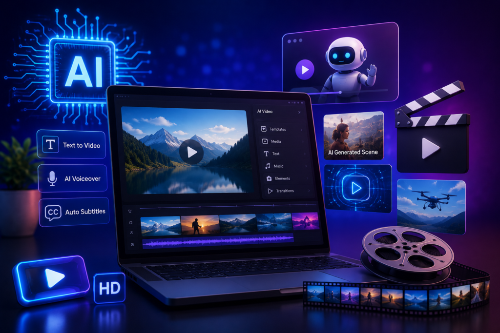AI VIDEO GENRETION IMAGE